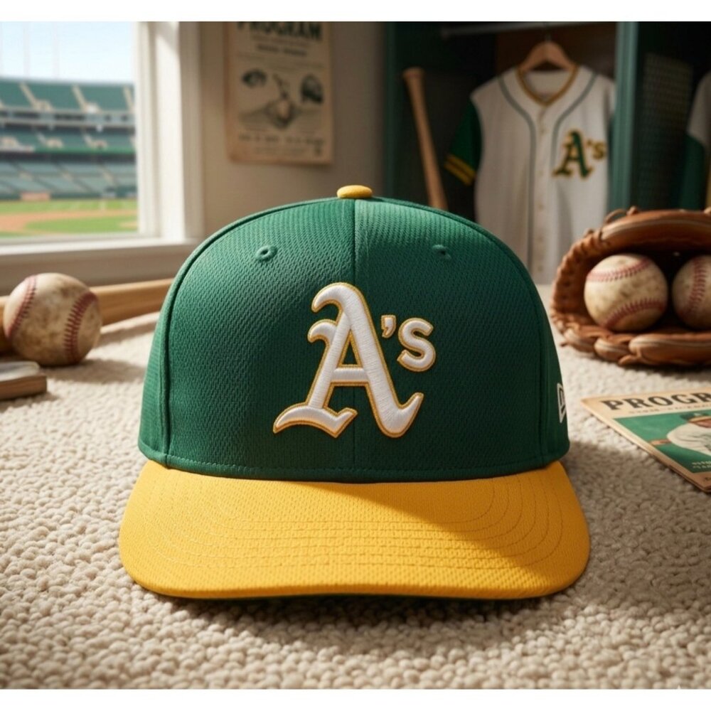 Oakland Athletics  youth A’s New era Adjustable MLB Hat By OC Sports
